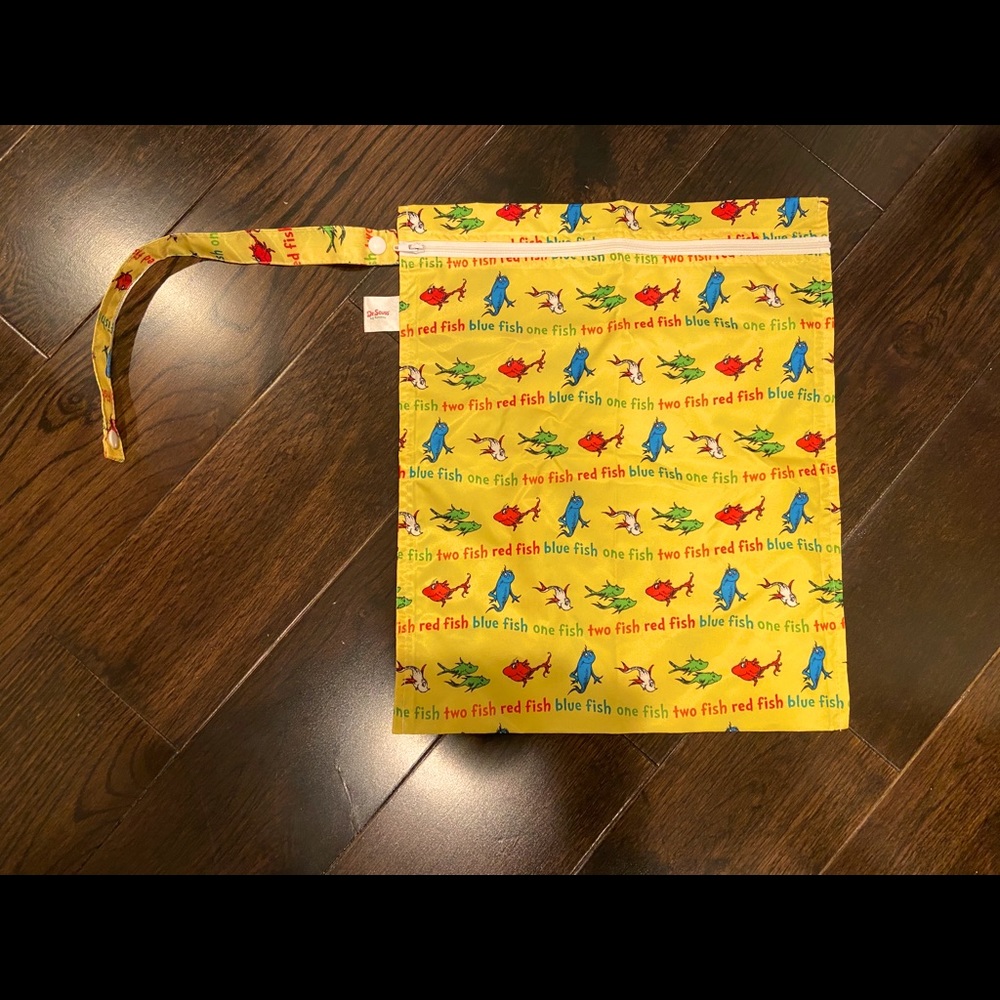 Dr Seuss wet bag by Bumkins. New. Never used!